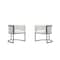 Manhattan Comfort Cosmopolitan Dining Chair in White and Black, PK2 2-DC044-WH - alternate 1